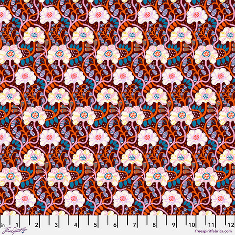 NEW! Bloomology by Monika Forsberg for Conservatory Craft - Headdress Tangerine