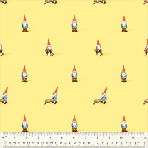 Heather Ross - Studio Edit - Gnomes Yellow