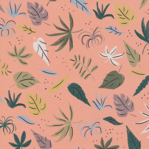 Cloud 9 - Garden of Eden by Louise Cunningham -  Foliage Pink