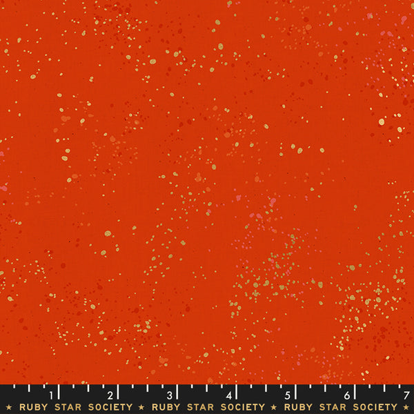 Ruby Star Society - Speckled - Metallic Warm Red