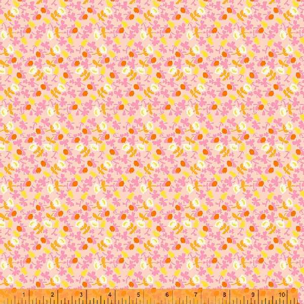 Heather Ross - Lucky Rabbit - Calico Pink