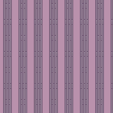 Fabric from the Attic by Giucy Giuce - Throughline Plum - NEW