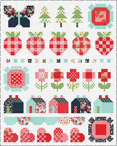 ** NEW ** Bonnie & Camile - Sunday Stroll Quilt Kit