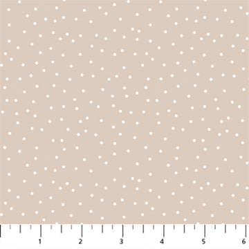 Serenity - Figo Fabrics - Dots Camel