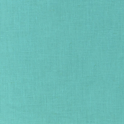 Robert Kaufman - Essex Linen - Medium Aqua