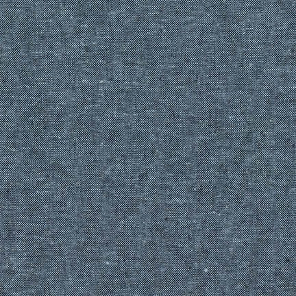 Robert Kaufman - Yarn Dyed Essex Linen - Nautical