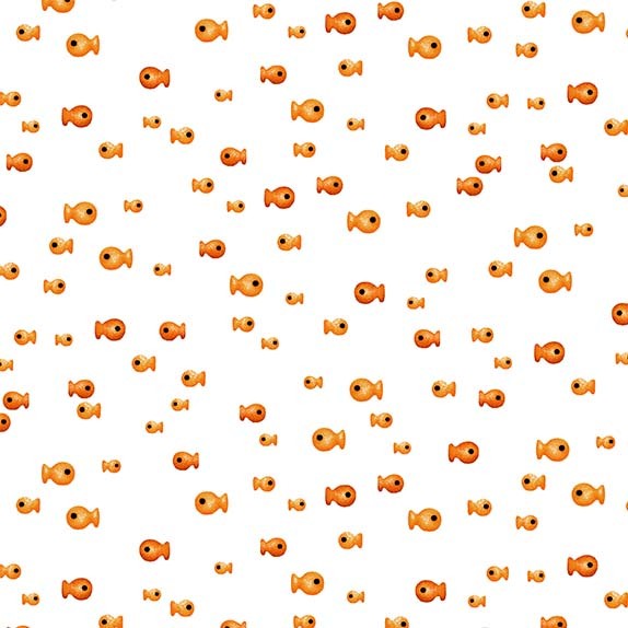 Michael Miller - Feline Friends - Fresh Fish