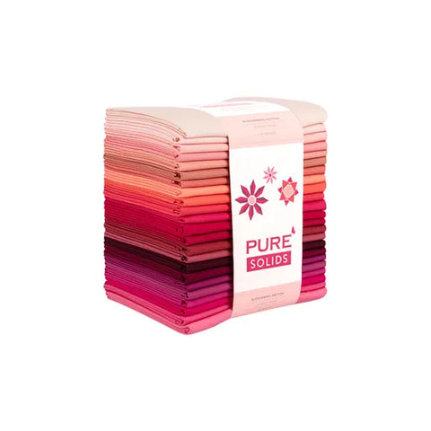 Art Gallery Pure Solids- Blossoming 23 Piece Fat Quarter Bundle