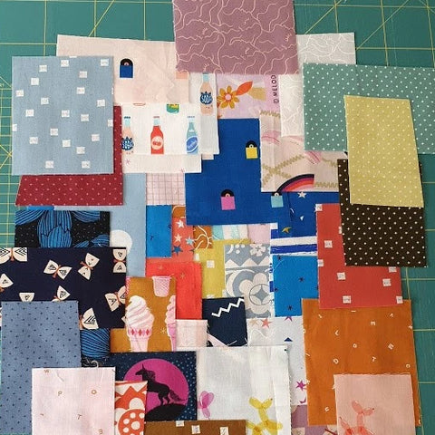 Ruby Star Scrap Bag