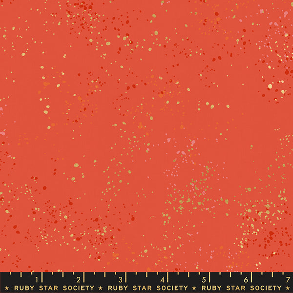 Ruby Star Society - Speckled - Warm Red