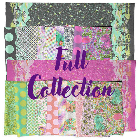** RESERVATION ROAR by Tula Pink - Full Collection HALF METRE Fabric Bundle (21 Half Metre Pieces) **