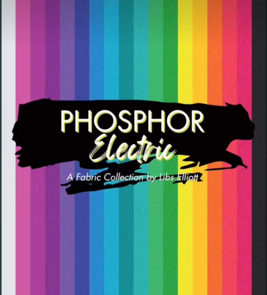 Phosphor ELECTRIC by Libs Elliott - 18 piece Fat Quarter Bundle - NEW