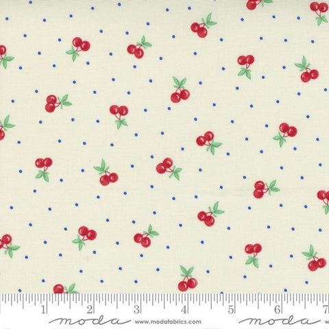 Moda 30s Playtime by Chloes Closet - Cherry on Top Eggshell
