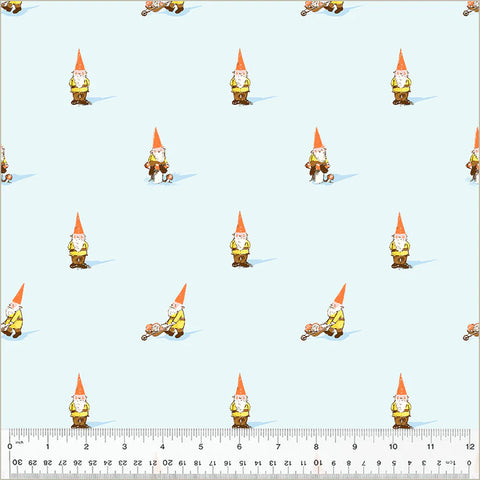 Heather Ross - Studio Edit - GnomesBlue