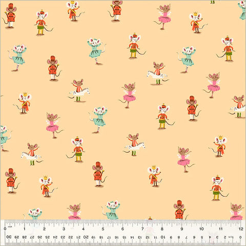 Heather Ross - Studio Edit - Nutcracker Mice Peach