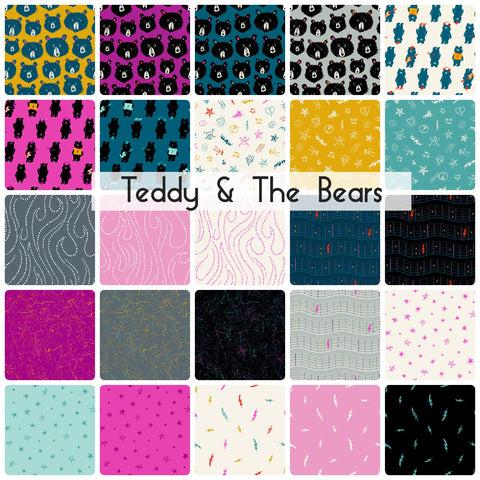 ** RESERVATION ** Ruby Star Society - Teddy & the Bears - Full Collection Fat Quarter Bundle (25 Pieces)