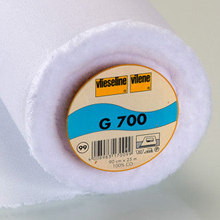 Interfacing - Vilene Woven Interlining Medium Weight White 90cm wide (G700)
