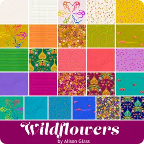 NEW Alison Glass WILDFLOWERS - 26 piece Fat Quarter Bundle