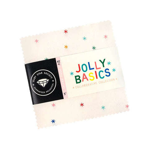 **NEW ** Ruby Star Society - Jolly Basics - Charm Pack